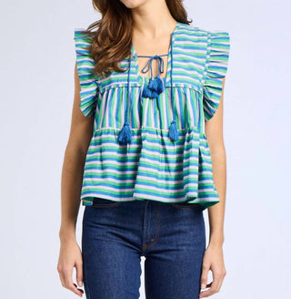 Mille - Chelsea Blouse Printemps Stripe