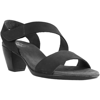 Munro - Women's Lucia Nubuck Leather High Heel Ankle Strap Sandal