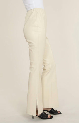 Dolce Cabo - Faux Leather Flare Pants