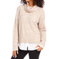 Karen Kane - Layered Turtleneck Sweater