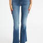 Mother - Cruiser Sneak Fray Flare Mid Rise Jeans