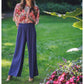 Papillon - Women's Jessica Bold Floral Button Front Top