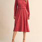 &Merci - Suede Shirt Dress