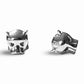 Jagged Halo Jewelry - Women's Maximus Panther Micro Stud Earrings