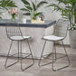 Yearning Iron Counter Stool With Water Resistant Cushion