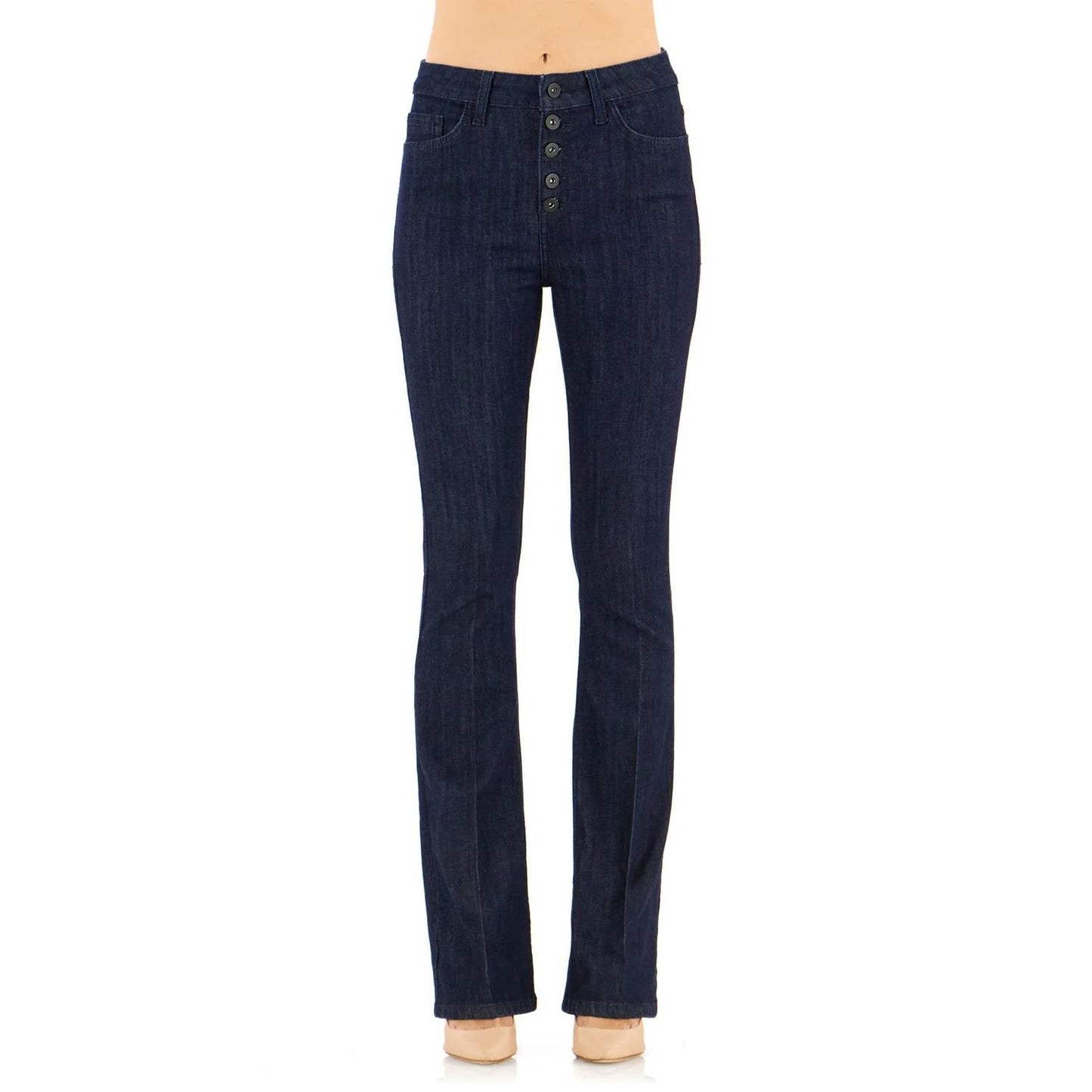 Morrison Denim - Starlet Boot Cut Exposed Button Fly Jeans