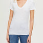 Goldie - Signature Slub V-neck Tee