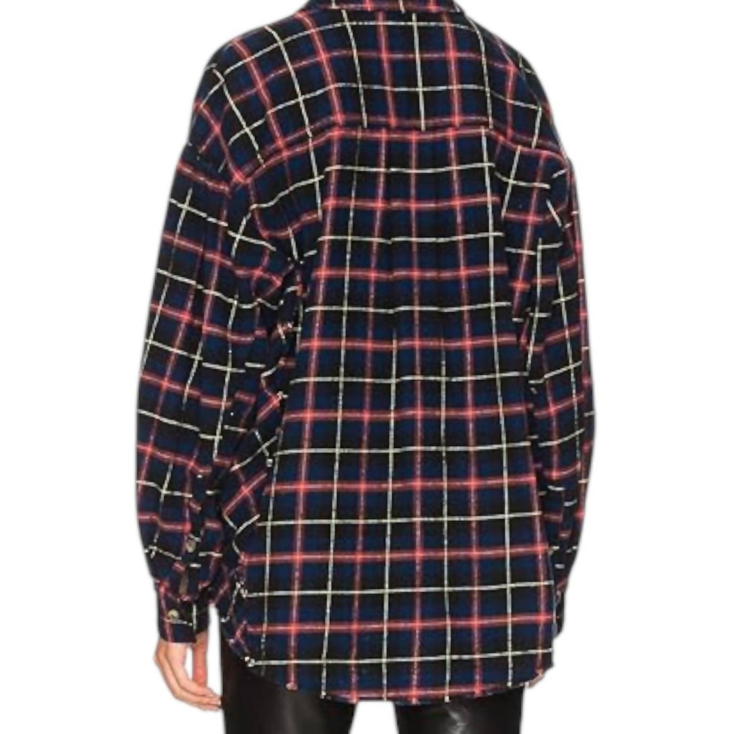 Free People - Happy Hour Plaid Shirt