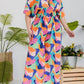 Karen T Design - Smocked V-neck Jumpsuit