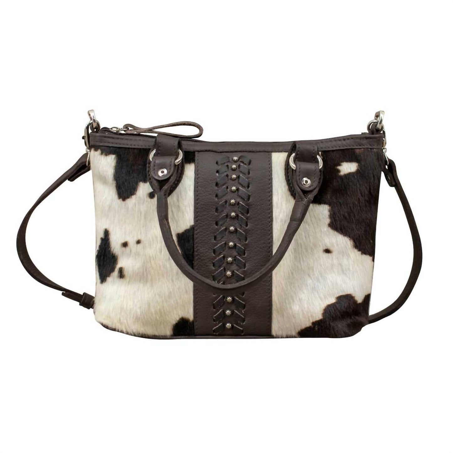 American West - Women's Cowtown Small Zip-top Satchel With Conceal Carry Pocket