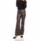 Fifteen Twenty - Finley Faux Leather Wide-leg Pants