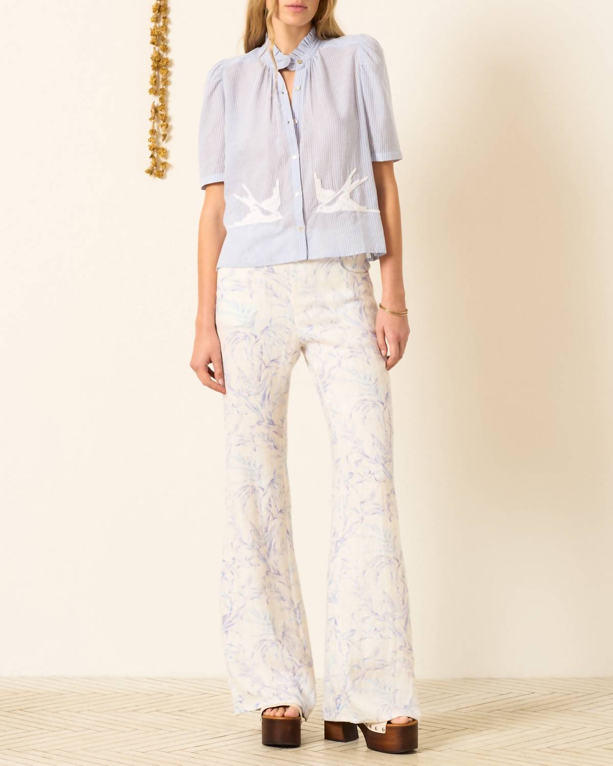 Alix Of Bohemia - Winn Swallow Stripe Shirt