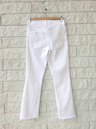 Mother - The Insider Crop Fray Jeans