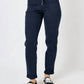 Judy Blue - High Waist Garment Dyed Cuffed Jogger