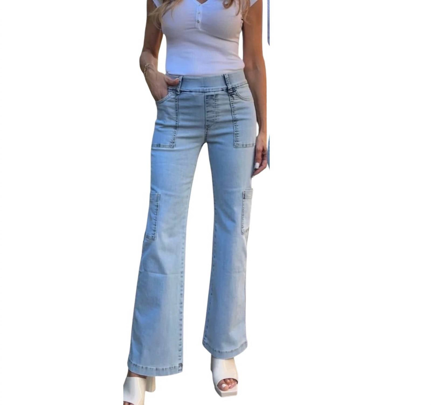 Bevy Flog - Rose Cargo Pants
