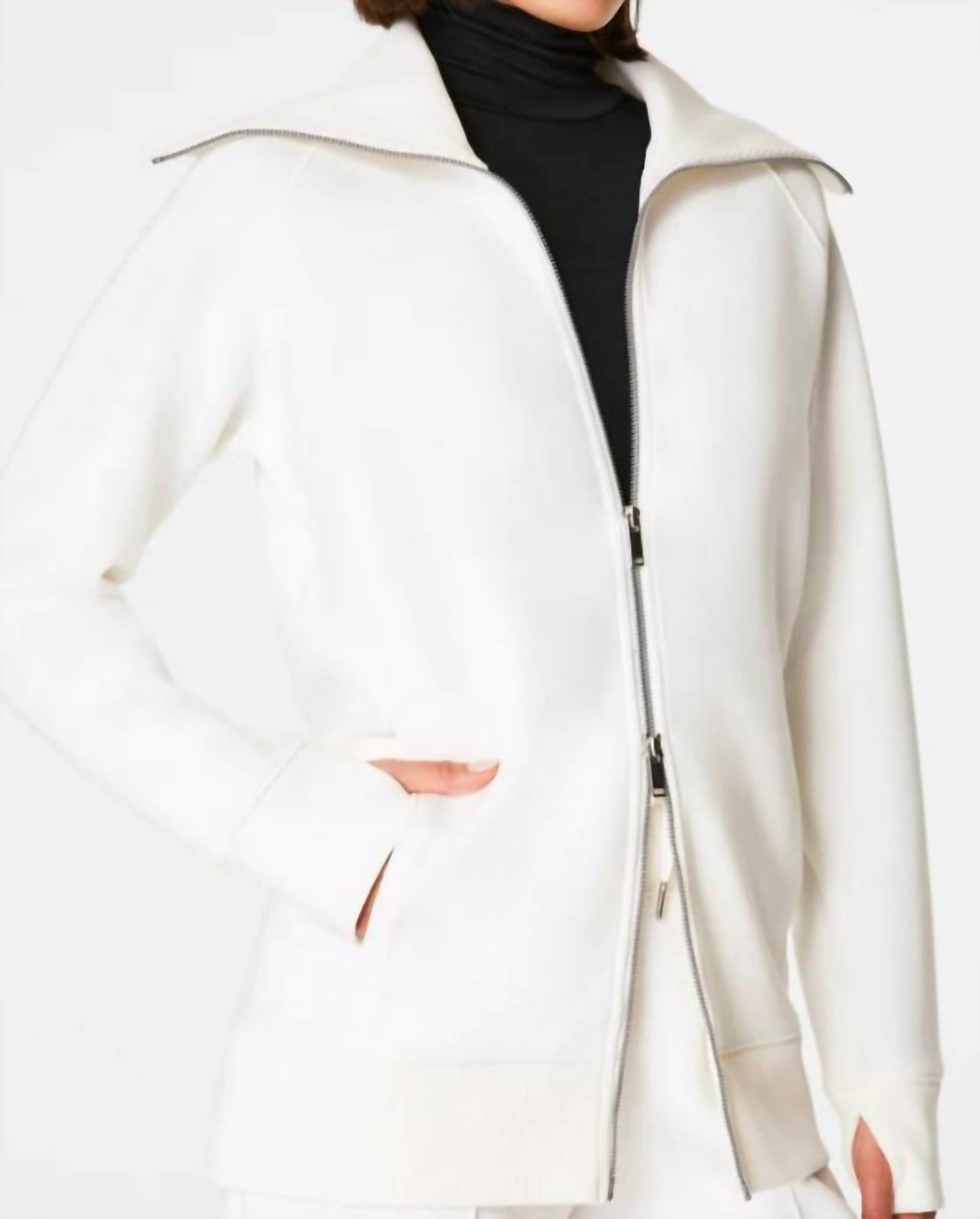 Spanx - Heavyair Full Zip Tunic Jacket