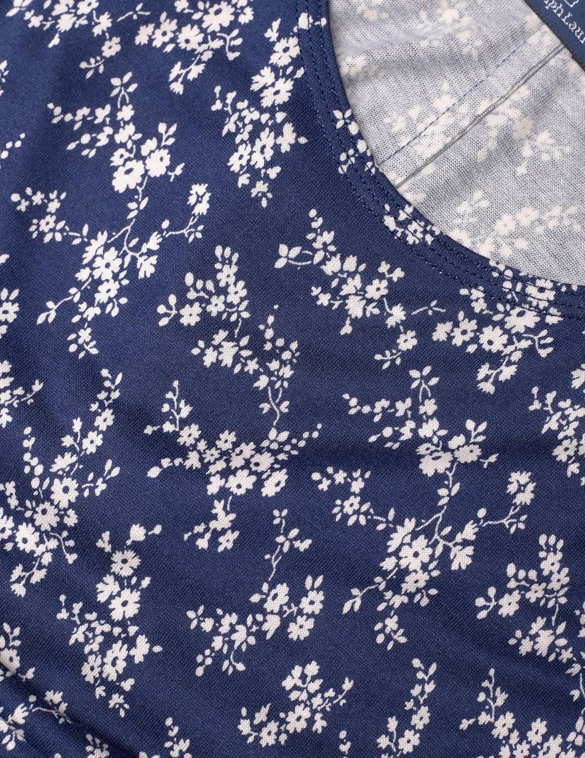 Ralph Lauren - Polo Floral Scoop Neck Ricky Day Dress