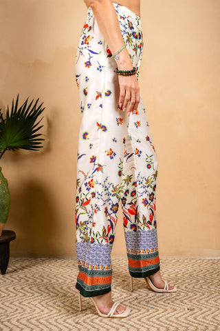 Paparazzi - Border Print Pull-on Pant