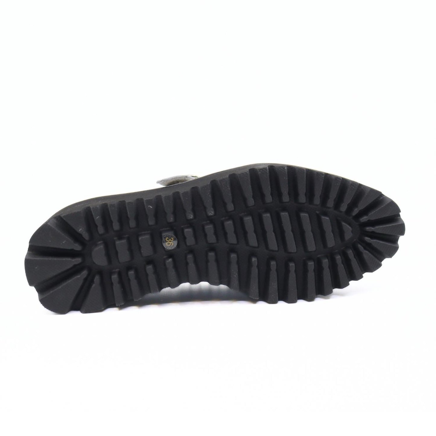 All Black - Women's Pin Stud Mary Jane Shoes