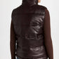 Nili Lotan - Dany Leather Puffer Vest