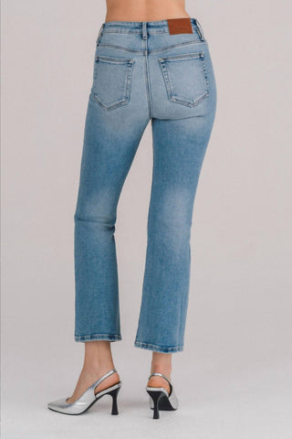 Hidden - Medium Light Clean Bootcut Jeans