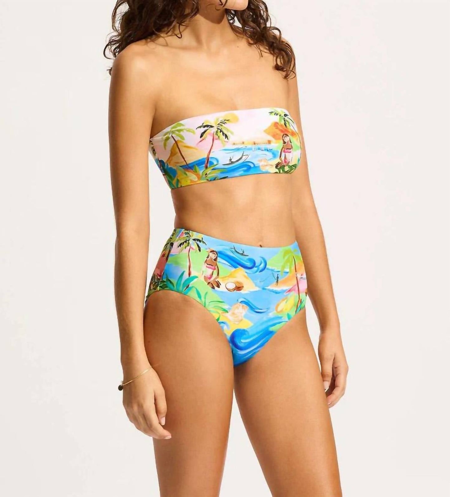 Seafolly - South Pacific Bandeau Bikini Top