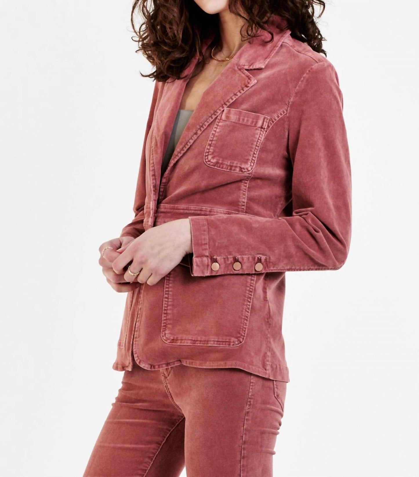 Dear John Denim - HEATHER COLOR CORDUROY BLAZER