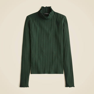 J.Crew - Pointelle Knit Turtleneck Top