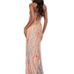 Ashleylauren - Lace Up Sweetheat Prom Dress
