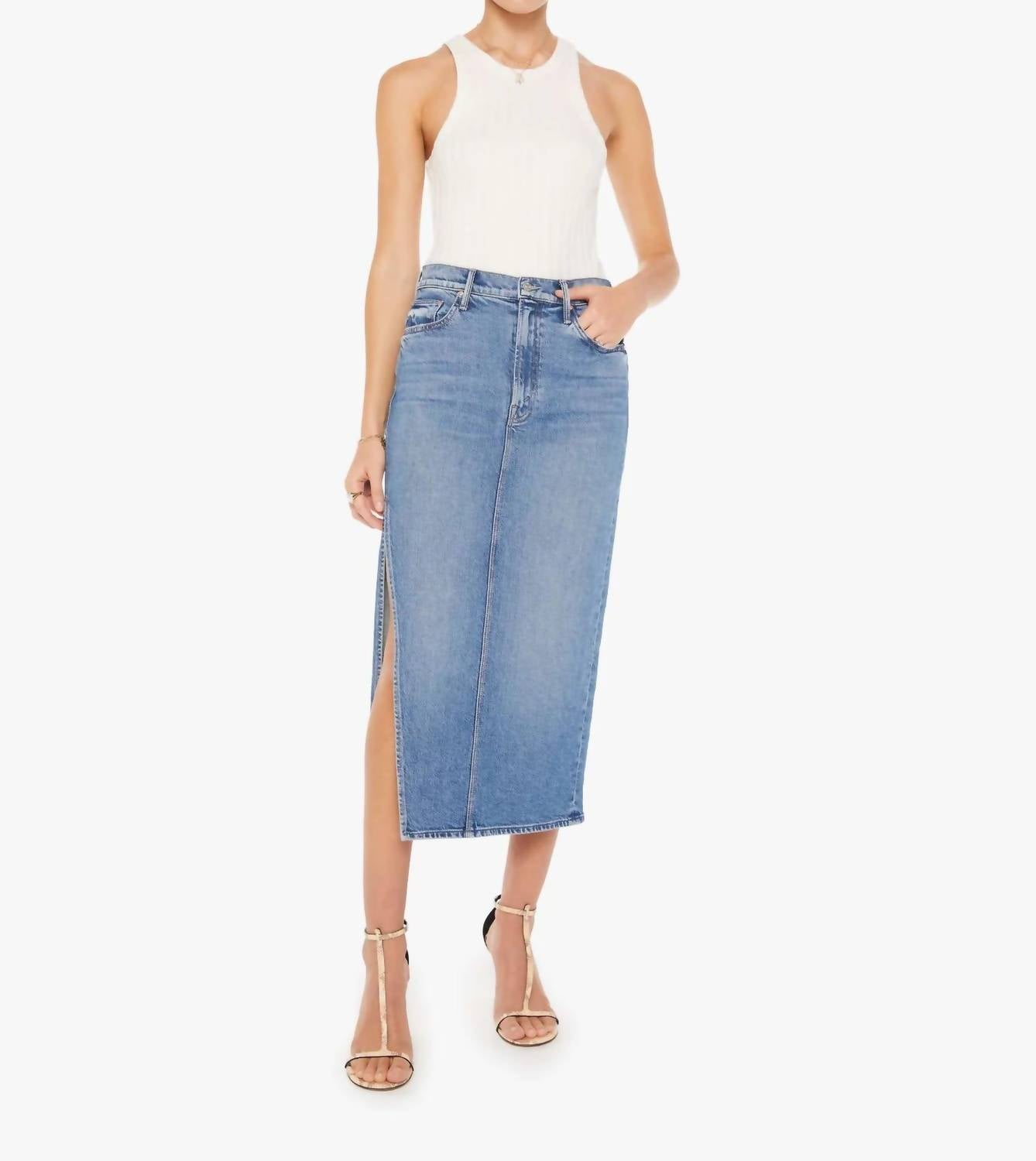 Mother - The Split Second Skirt