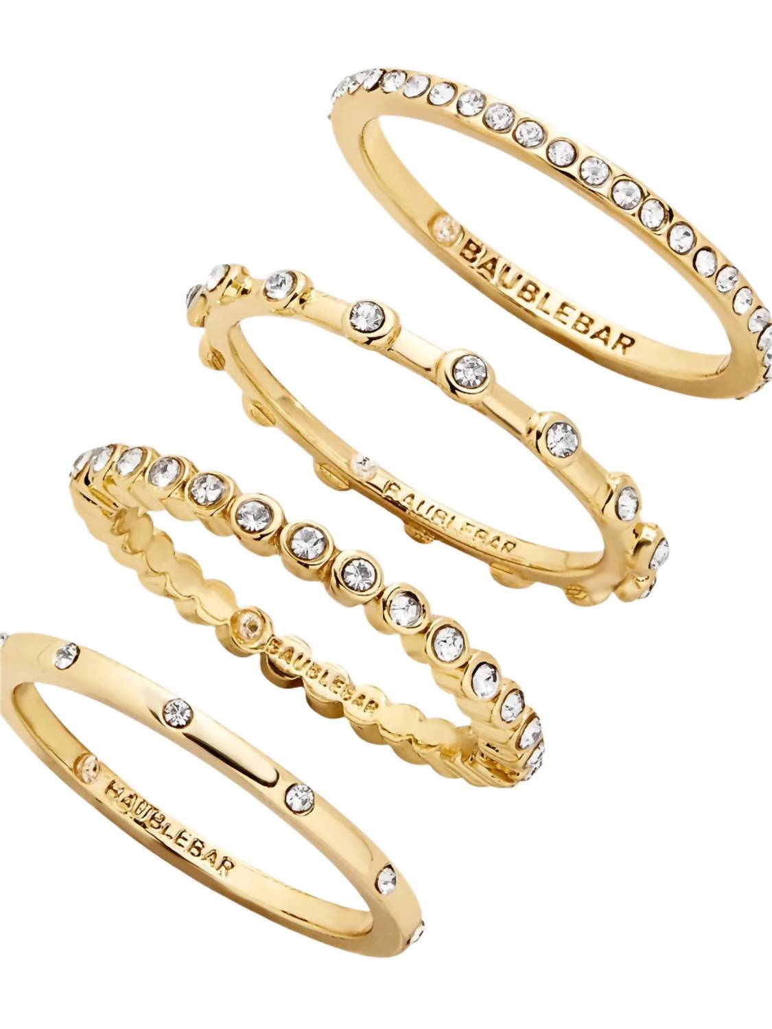 Baublebar - Women's Morgan Ring Set