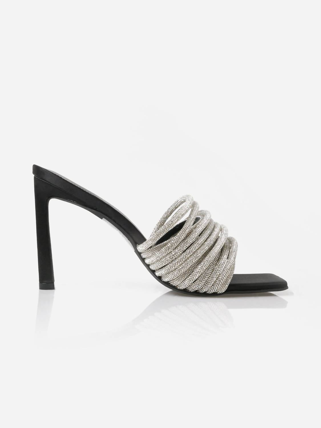Jonathan Simkhai - Women's Lena Multi Strap Crystal Mule