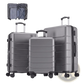Abs Spinner Luggage Expandable Hard Shell Suitcase Case