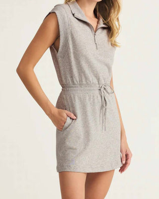 Z Supply - Club Quarter Zip Active Mini Dress