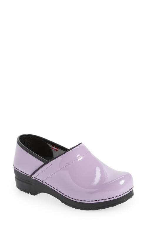 Sanita Professional Clog in 032 Lilac , Size 8Us