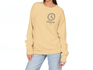 Akalia - Heather Graphic Crewneck Sweatshirt