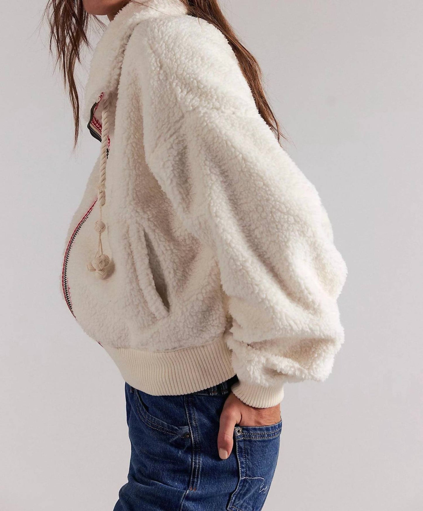 Free People - Alpine Sherpa Cardigan Jacket