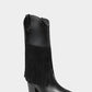 Dante Shoes - Women's Leather Fringe Boots
