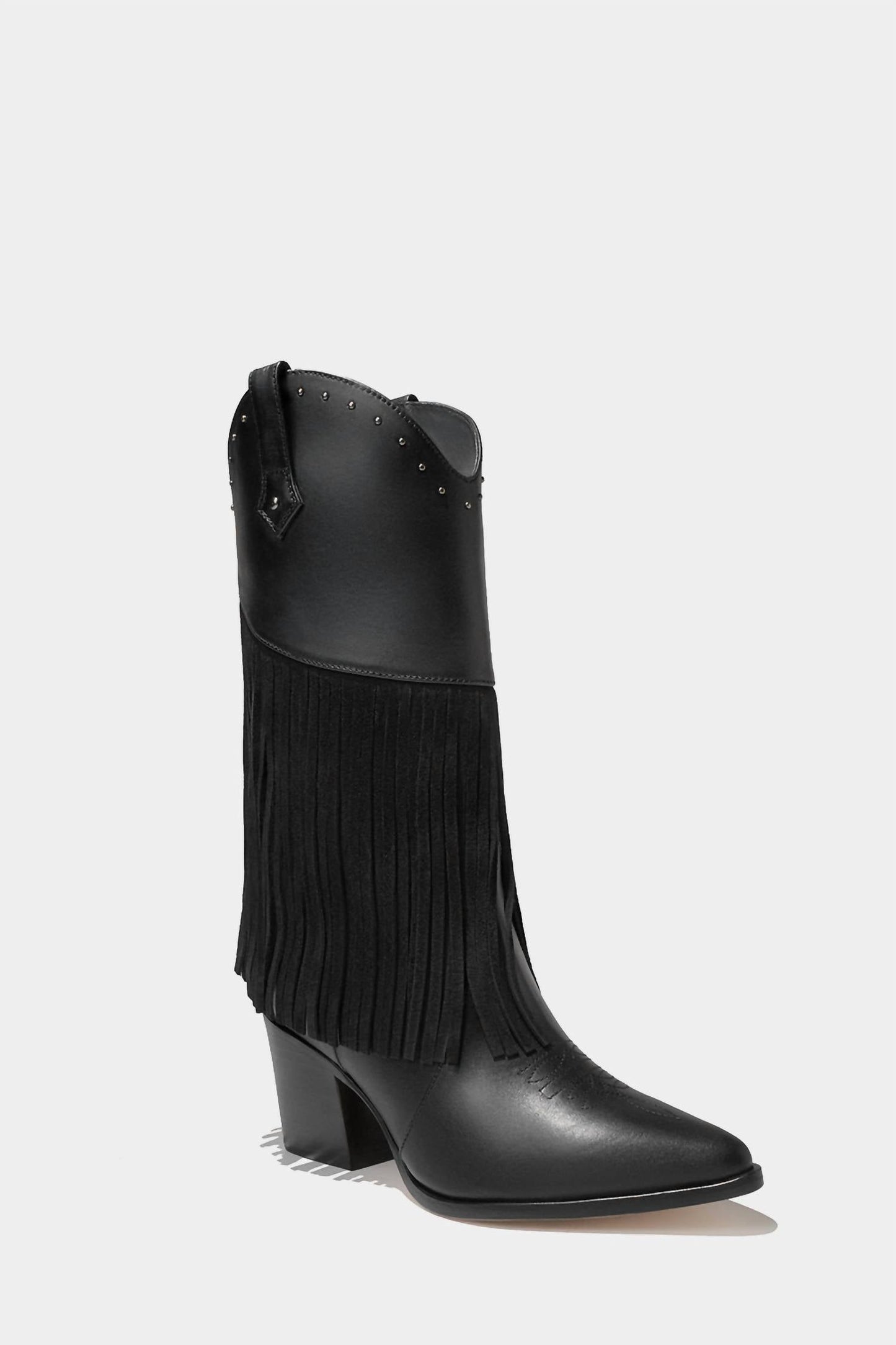 Dante Shoes - Women's Leather Fringe Boots