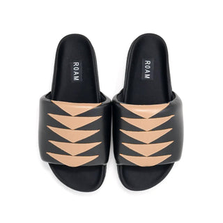 Roam - Women's Arrow Slider Sandals With Vegan Leather