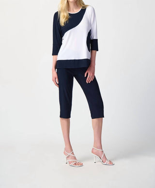 Joseph Ribkoff - Casual Crew Neck Pullover