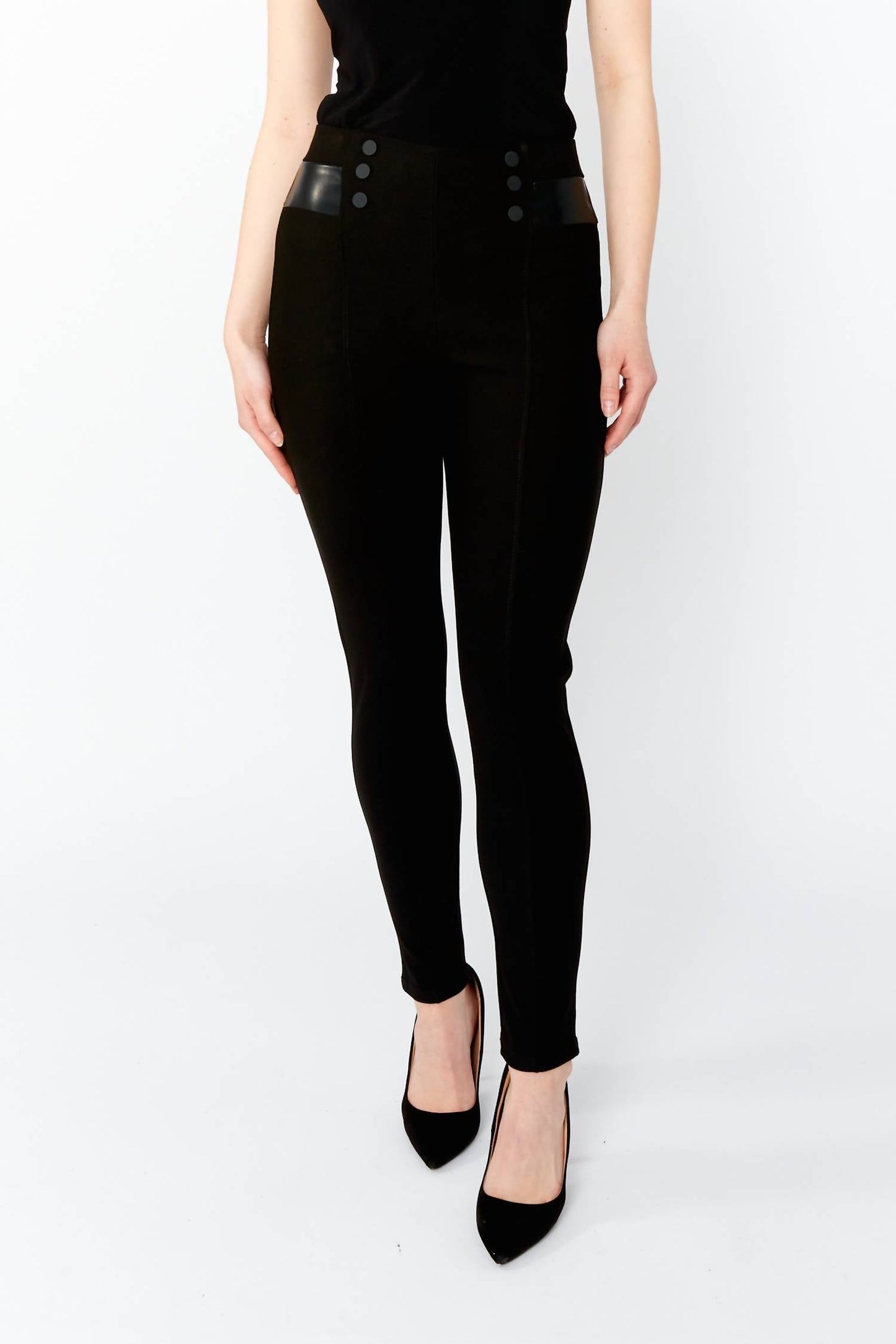 Frank Lyman - Mid-rise Skinny Knit Pant