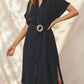 Dress Forum - Breezy Button Down Midi Dress