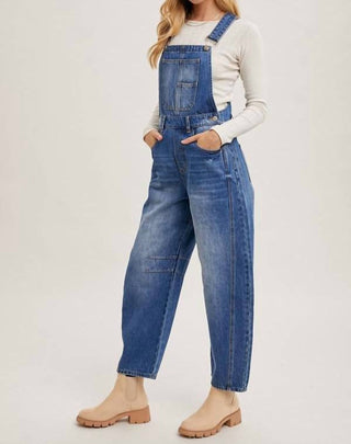 Bluivy - Ryder Barrel Leg Overalls
