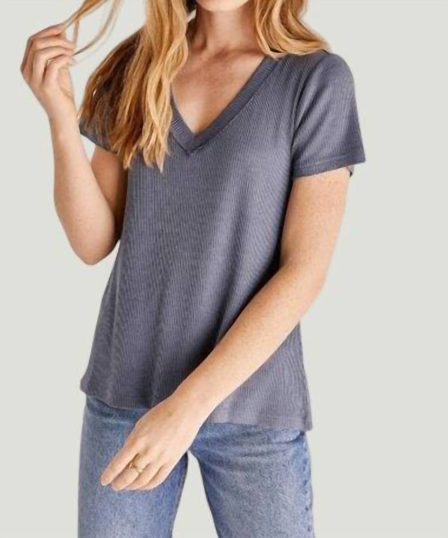 Z Supply - Dana Rib Hacci Top