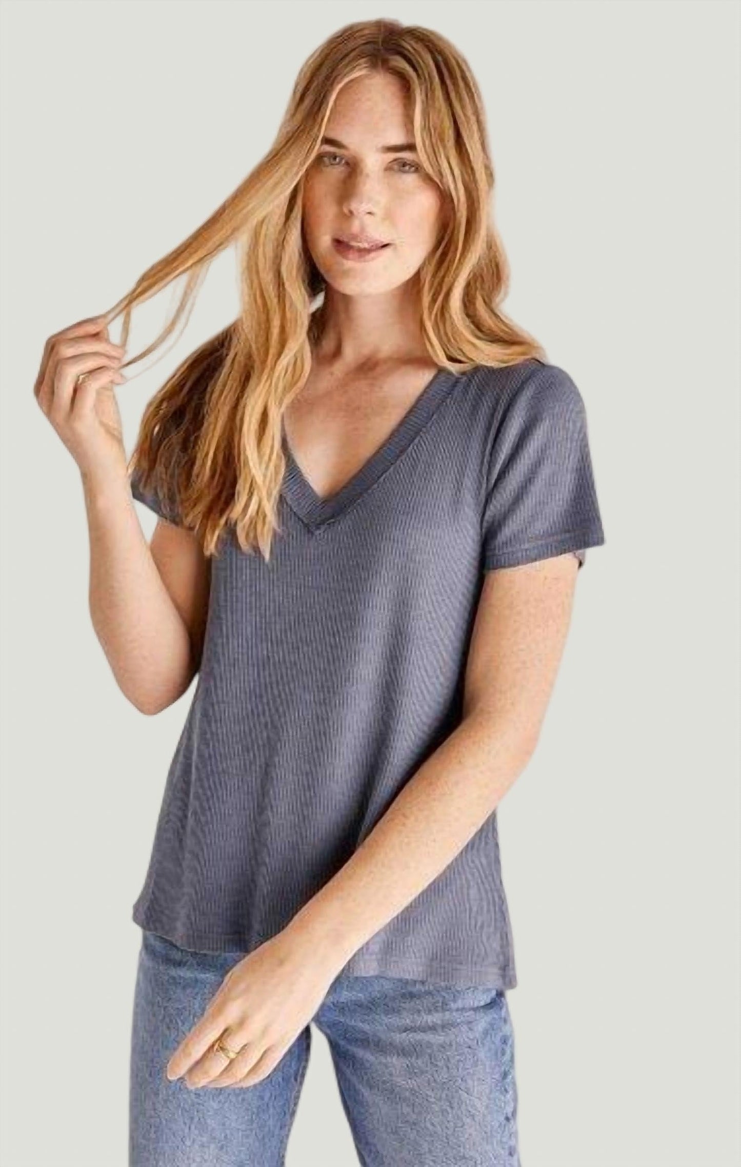 Z Supply - Dana Rib Hacci Top