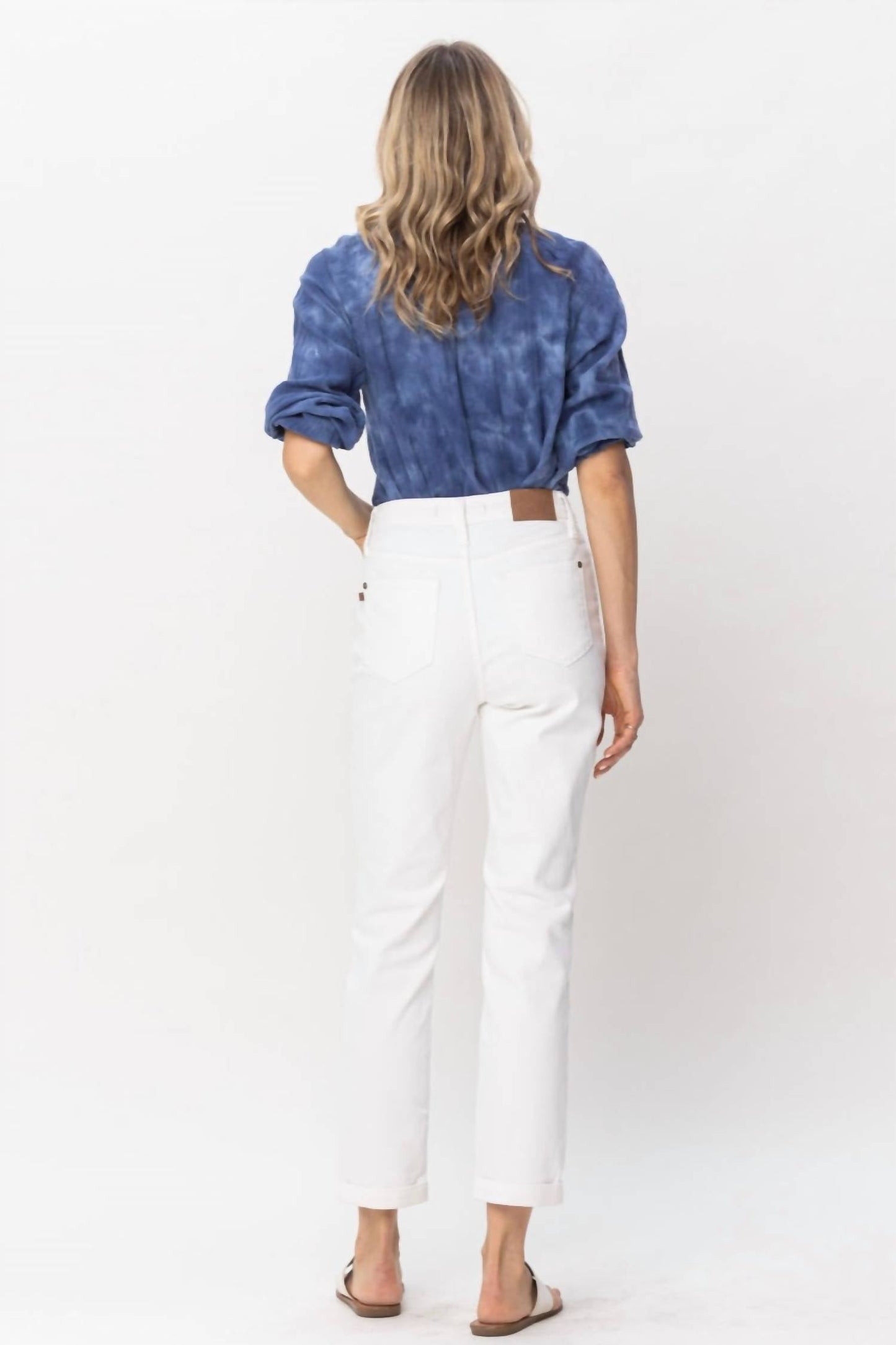 Judy Blue - Double Cuff Boyfriend Jeans