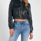 Elan - Cropped Bomber Jacket