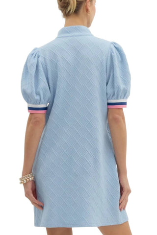 Entro - Diamond Textured Mini Dress