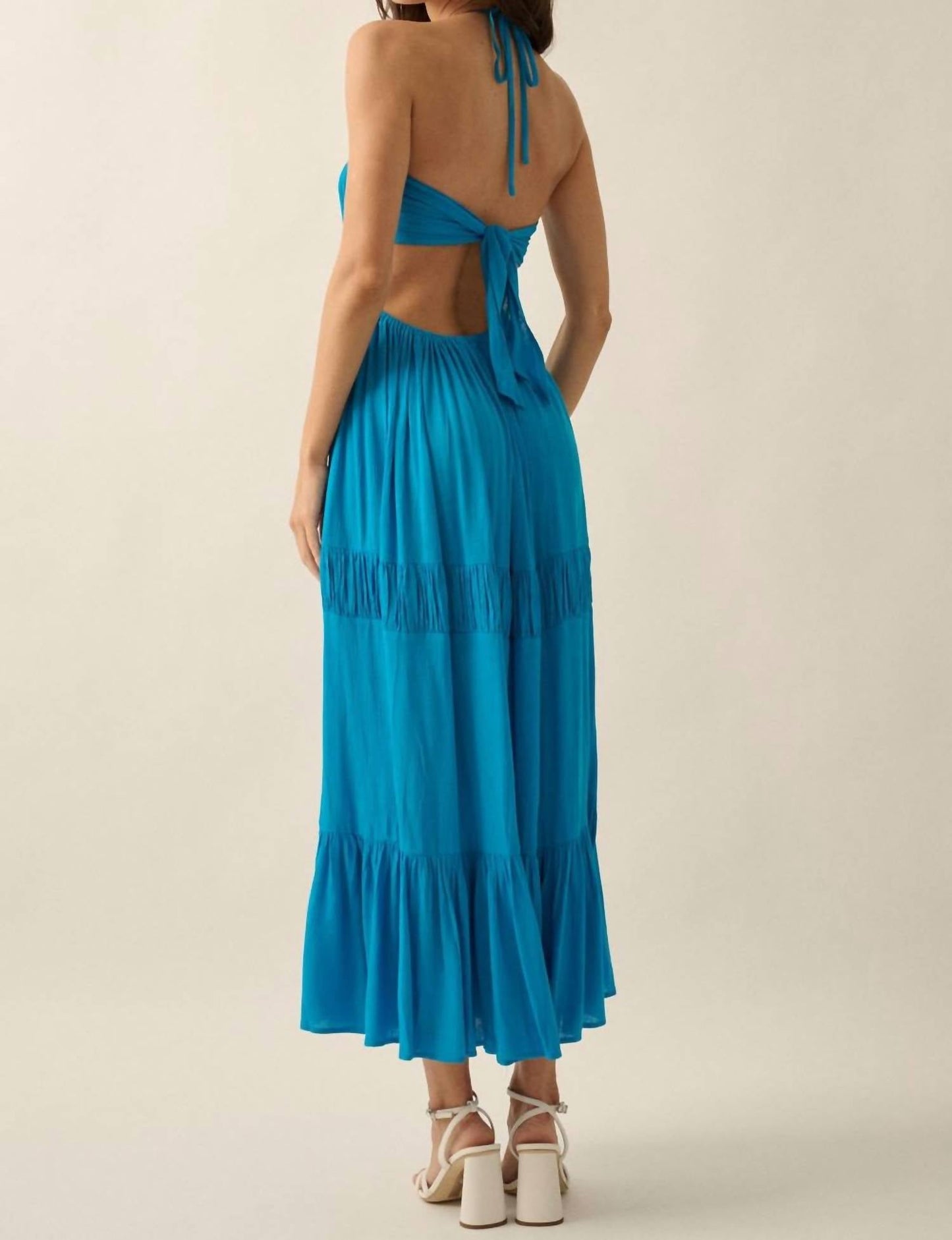 Promesa - Solid Maxi Dress